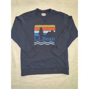 L.L.Bean crewneck sweatshirt size M 10-12 kids